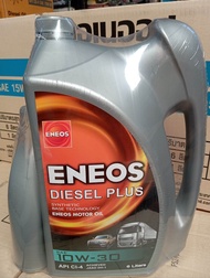 ENEOS Diesel Plus น้ำมันเครื่องยนต์ดีเซล 10W-30 15w-40 ปริมาณ 6+1L