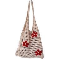 Crochet Tote Bag Fairycore Hobo Bag for Women Fairy Grunge Aesthetic Tote Bag Fairy Grunge Accessori