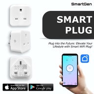[SG SELLER] SmartGen Smart Plug 16A Smart Wifi Plug with Energy Monitor Smart Socket Smart WIFI Plug