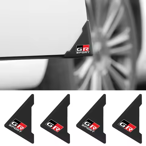 Car Door Corner Silicone Anti-Scratch Anti-bump Protection Stickers For Toyota GR Sport RZ RC RS Pri