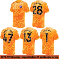 XY 2024-2025 Premier League Chelsea FC Petrovic Bergstrom Bettinelli Sanchez goalkeeper Jersey Footb