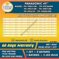 TH-49D410K/TH-49CS600K/TH-49C410K/TH-49E410K/TH-49LS1K / TH-49DS630K PANASONIC 49" LED TV BACKLIGHT(LAMPU TV) TH49D410K