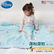 迪士尼宝宝（Disney Baby）全棉婴儿被子夏凉被A类新生儿童空调被春秋季幼儿园午睡盖被褥110*150cm 小飞象