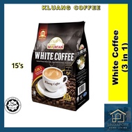 Kluang Mountain Cap Televisyen White Coffee 3 in 1 (15 sticks x 1 pack) Instant Coffee Powder
