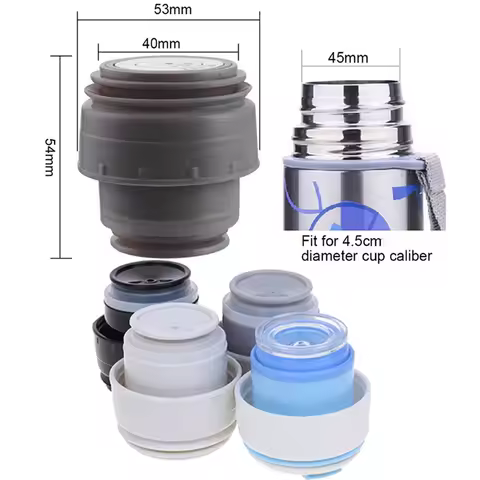 4.5cm Thermos Cover Mug Outlet Bullet Flask CoverTravel Cup Vacuum Flask Lid Stainless Mug Outlet Th