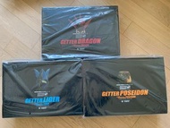 100%全新 Art Storm Fewture EX合金 新三一萬能俠 1+2+3號GETTER (連特典斧頭武器)