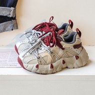 Children Angola Red Double Lace Sneakers