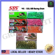 SSS CHAIN 415-132L CHAIN RACING SSS COLOUR CHAIN- 415 X132L (PINK/GREEN/ORANGE/GOLD)