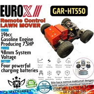 EURO X ⚡️GAR-HT550 remote control gasoline-powered lawn mower.