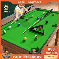 【LONGQU】Mini Billiard Table for Kids Wooden with Tall Feet Pool Table Set Taco BilliardsBilliard Tab
