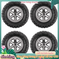 4Pcs 73mm Tire Tyre Wheel for  C14 C24 B24 B36 MN D90 MN-90 MN99S FY003 FY004 RC Car Upgrade Parts A