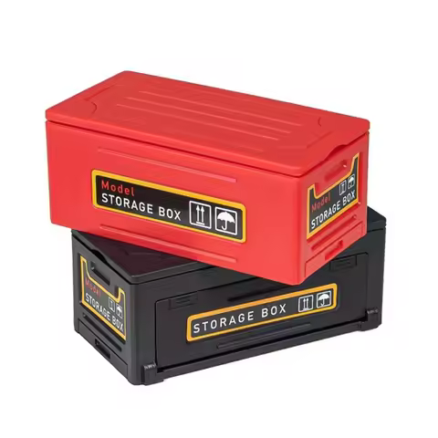 1/8 1/10 RC Crawler Car Camping Gear Box Suitcase Decor for Axial SCX10 II III TRX4 D90, Realistic S