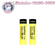 LiitoKala 18650 3500mAh Rechargeable Battery Lii-35S 3.7V Li-ion Flat head Lithium Battery