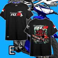 Yamaha Fizr T-shirt Fizr T-shirt F1zr T-shirt F1z R Yamaha racing T-shirt T shirt lelaki