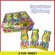 30pcs x8g Leanseng Gestule Style Gummy with bubble gum (HALAL)