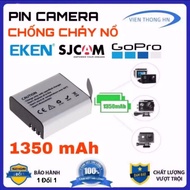 PIN 1350 mAh camera hành trình SJCAM 4000 eken Soocoo Amkov gopro camera 4k - PIN CAMERA THỂ T