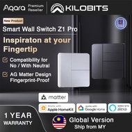 Aqara Smart Wall Switch Z1 Pro Smart Home Light Control ZigBee Version ( With Or No Neutral)
