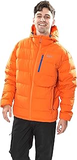 Men's Crane DLX Hooded Down Jacket