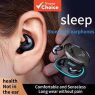 New X55 Wireless Earbuds Sleeping Headphones Ear Hooks Bluetooth Earphones Bass Noise Reduction Earb