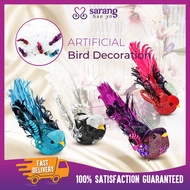 Artificial Bird Decoration Garden Burung Tiruan Palsu Hiasan Gubahan Bunga Dulang Hantaran Hiasan