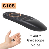 New G10S Air Mouse 2.4G Wireless Air Remote Mouse with Voice and Gyroscope IR Learning and Infrared Remote Control