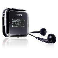 飛利浦 PHILIPS SA028 GoGear MP3 播放機 2GB 4G APE無損格式 錄音 FM音 飛聲