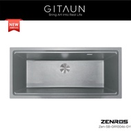 [FAUSTO] Granite Single Bowl Sink / Under Mount Sink / Top Mount Sink / Flush Mount Sink / Zen-SB-GR
