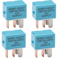 Relay AC 4 Pin 90987-02027 90080-87026 90987-02028, Serasi dengan Kenderaan Toyota Lexus dan Camry, 