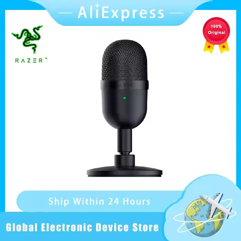 Razer Seiren Mini USB Condenser Microphone Ultra-compact Streaming Microphone with Supercardioid Pic