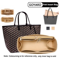 Felt Liner Bag Insert Bag Fits Goyard GM PM Women's Tote Bag Handbag Clutch Bag Support Split Organi