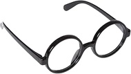Fancy Pants FunTime Wizard Glasses Dweeb Glasses – Black Frame, Potter Glasses, Nerd Costume Accesso