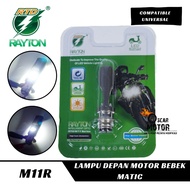 RTD M11RA-H6 MOTORCYCLE LIGHT H4 BULB M11RA H6 LED HEADLAMP AUTOMATIC UNIVERSAL