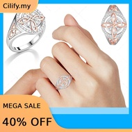 Bicolor Celtic Knot Ring Protect Your Loved Ones Witchcraft Knot Ring