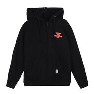 Cosmic Sweater Zipper Hoodie STEINER BLACK