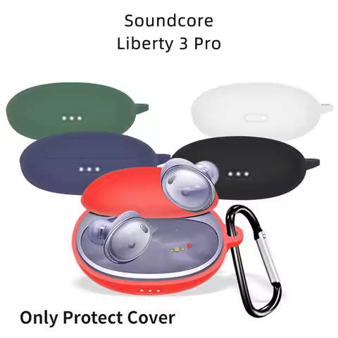 Compatible with Anker-Soundcore Liberty 3 Pro Washable Protect Cover Lightweight Case Impact-resista