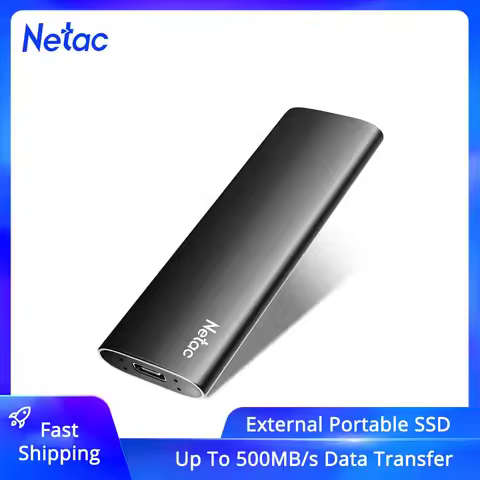 Netac External SSD 1tb 2tb Portable SSD 500gb 250gb SSD External Hard Drive USB 3.2 Type C Portable 