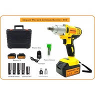 Professional Cordless Impact Wrench Li-ion Battery 98V Li-ion cordless wrench lithium battery impact