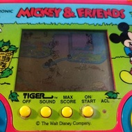 復古1990 Tiger Electronics Mickey &amp; Friends 掌上遊戲機