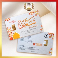 Public Gold Bullion Bar 1g (Au 999.9) - Sha'ban