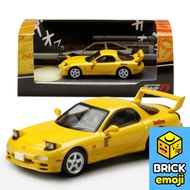 Hobby Japan HJ64 Mazda Rx-7 (FD3S) Red Suns Initial D 1/64 HJ645007DA Đồ chơi mô hình xe hơi