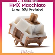 HMX Macchiato Macaron Linear switch mechanical keyboard switch HMX Macaron YG Studio Macchiato - Pol