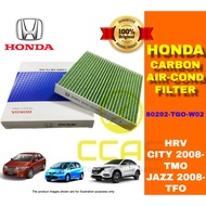 AIR COND FILTER CITY JAZZ INSIGHT BRV HRV FREED CIVIC FC CABIN AIRCOND 80292-TGO-W02 / 80292-T2A