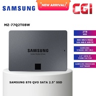 Samsung 2.5" 2TB 870 QVO SATA III SSD - MZ-77Q2T0BW