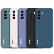 TPU Official Original Liquid Silicone Soft Case For Huawei Nova Y70 Plus Y90 Y60 Y9S Nova 7i 3i 4e 7 SE 5T P Smart  Plus Honor 20 9X Pro P40 30 Lite Casing Shockproof Phone Cover