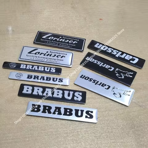 Modify Stickers Accessories for Brabus Carlsson Lorinser W253 W204 W205 W213 W176 W246 W212 W251 W16