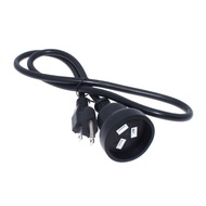 NEMA 5-15P Plug To AU Socket 3G0.824mm Copper Extension Cable US 3 Pin Male To SAA Australia Female