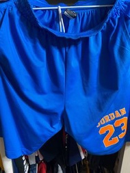 Jordan 藍色運動褲 M