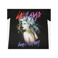 Lady Gaga Born This Way Graphic T-Shirt - Black Cotton Short Sleeve Tee for Men & Women, Sizes S-5XL