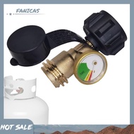 Propane Tank Gauge Level Indicator for 5-40lb LP Tanks QCC1/Type 1 Color-Coded Leak Detector for BBQ