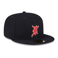 New Era x Fear Of God Boston Red Sox Navy 59Fifty Fitted Cap 100% Original Official